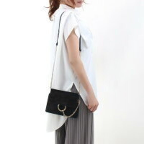 Chloe Shoulder Bag Faye Black - Picture 2 of 6